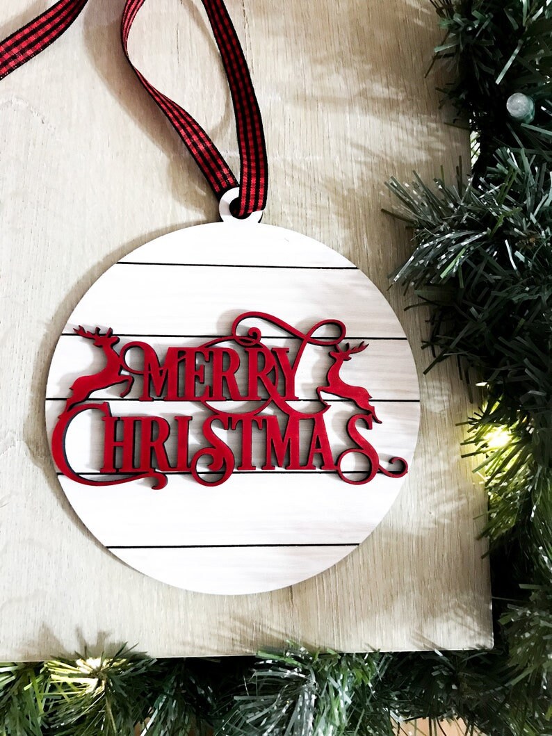 Merry Christmas Cut-Out Digital SVG, AI, EPS File!