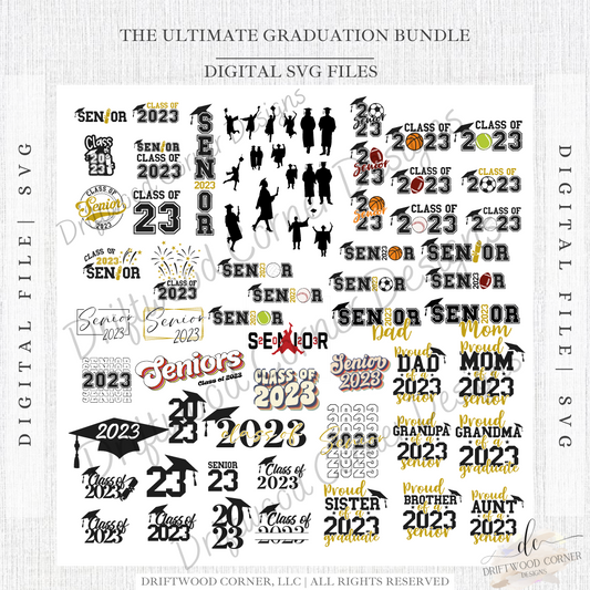The Ultimate Graduation SVG Bundle